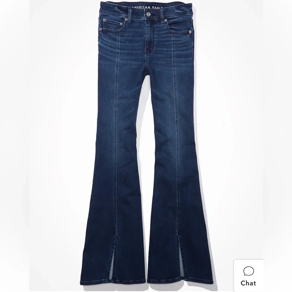 American Eagle Next Level Stretch Festival Flare Jeans - Picture 2 of 10